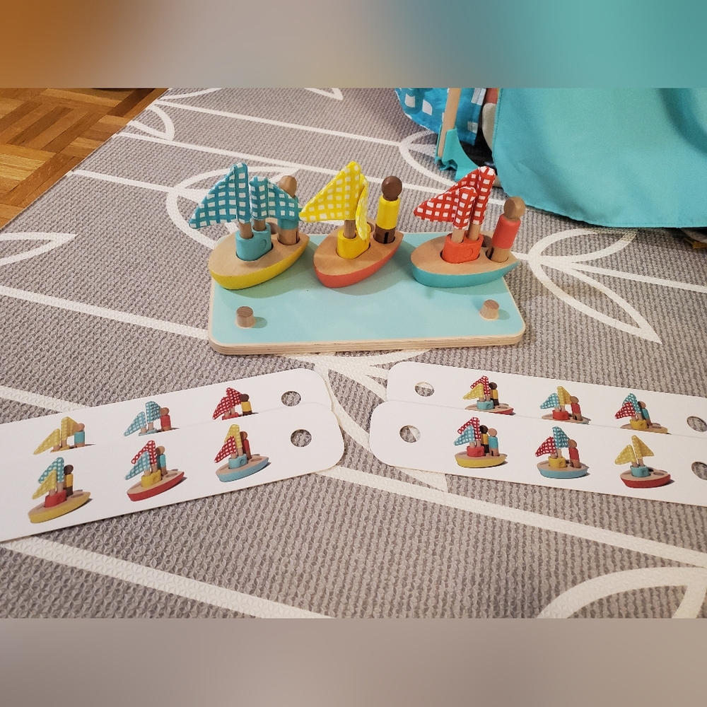 Lovevery boats 3D puzzle